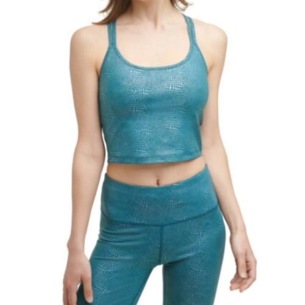 Calvin Klein Performance strappy crop sports bra size small